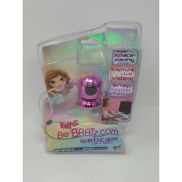 Kids Webcam USB Bratz Be-Bratz.com Girls Webcam USB PC Camera Pink - Picture 1 of 2